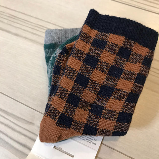 ZARA KIDS(ザラキッズ)の専用！新品未使用！【ZARAbaby】靴下 2足セット！ SOX ザラベビー キッズ/ベビー/マタニティのこども用ファッション小物(靴下/タイツ)の商品写真