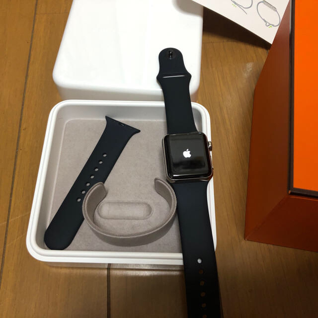 値下　アップルウォッチ Series 3 HERMES セルラー　38　エルメス時計