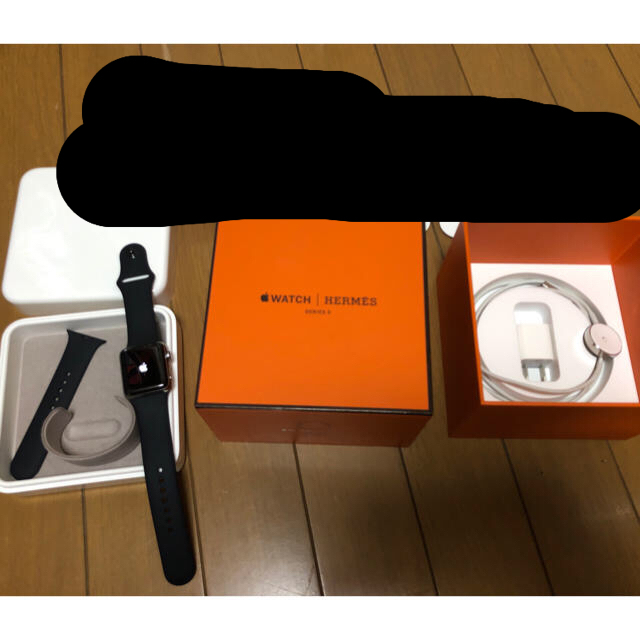 値下　アップルウォッチ Series 3 HERMES セルラー　38　エルメス