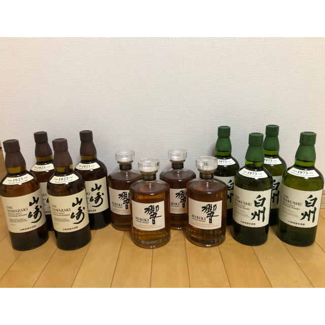 SUNTORY 山崎 白州 NV 響 JH 計12本 新品未開栓