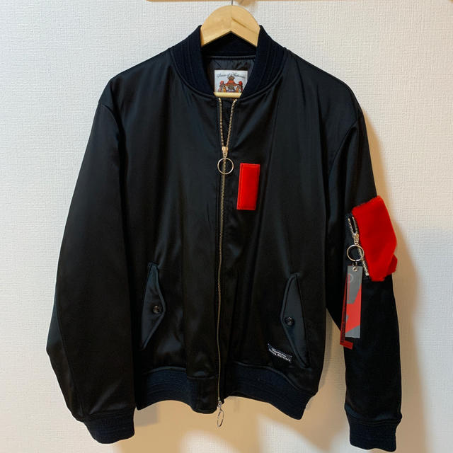 Education from Youngmachines ファーサテンMA-1 完売 7215円引き