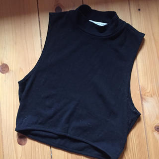 オープニングセレモニー(OPENING CEREMONY)のブラックトップ(Tシャツ(半袖/袖なし))