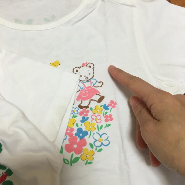 familiar(ファミリア)のファミリア Ｔシャツ 2枚組 120 キッズ/ベビー/マタニティのキッズ服女の子用(90cm~)(Tシャツ/カットソー)の商品写真