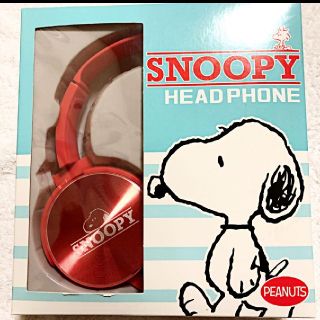 スヌーピー(SNOOPY)のスヌーピー　ヘッドフォン(ヘッドフォン/イヤフォン)