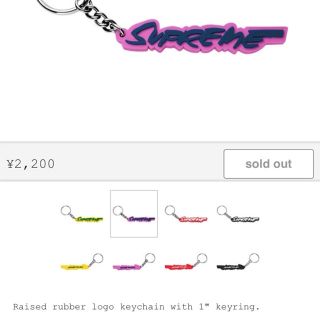 シュプリーム(Supreme)のsupreme Futura Logo Keychain(キーホルダー)