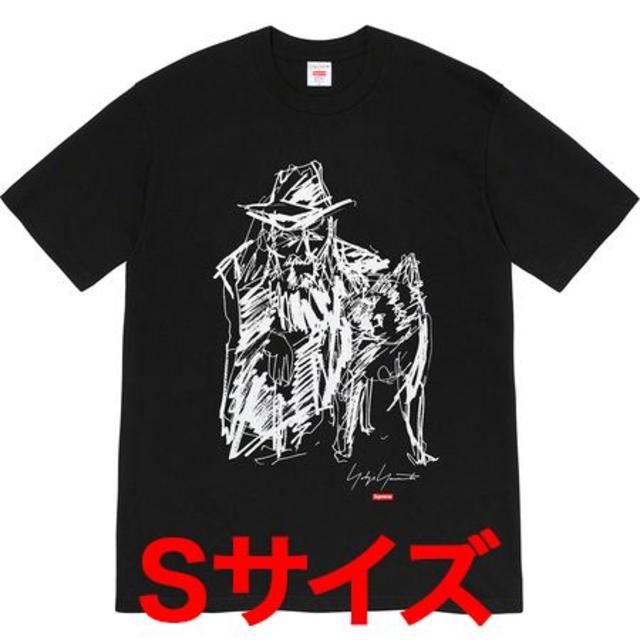 Supreme Scribble Portrait Tee 黒 S yohji