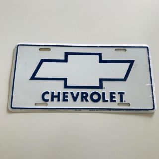 シボレー(Chevrolet)のシボレー ナンバープレート CHEVROLET エンブレム ロゴ プレート(車外アクセサリ)