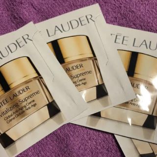 エスティローダー(Estee Lauder)のシュープリーム トータル クリーム　4袋セット(フェイスクリーム)