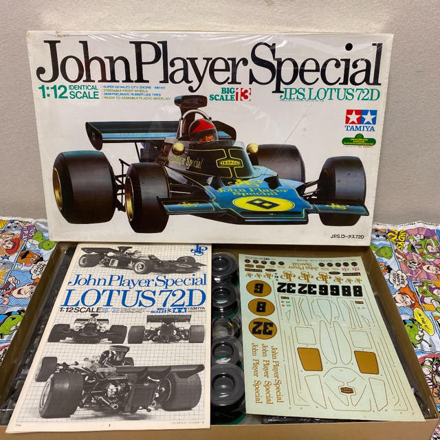 TAMIYA 1/12 J.P.S.LOTUS72D エンタメ/ホビーのおもちゃ/ぬいぐるみ(模型/プラモデル)の商品写真