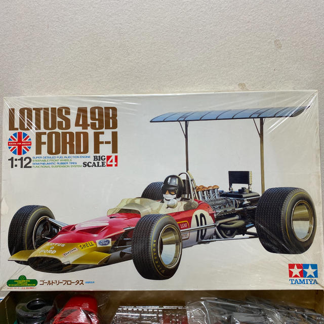 TAMIYA 1/12 LOTUS 49B FORD F-1 エンタメ/ホビーのおもちゃ/ぬいぐるみ(模型/プラモデル)の商品写真