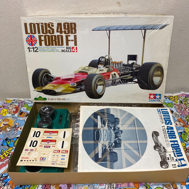 TAMIYA 1/12 LOTUS 49B FORD F-1 エンタメ/ホビーのおもちゃ/ぬいぐるみ(模型/プラモデル)の商品写真