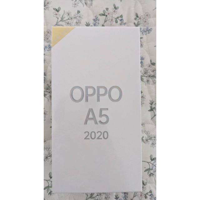 新品未開封 OPPO A5 2020 Blue  ブルー モバイル