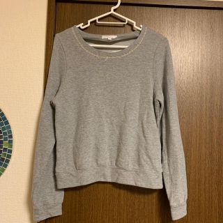 アニエスベー トレーナー/スウェット(レディース)(グレー/灰色系)の