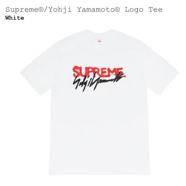 Tシャツ/カットソー(半袖/袖なし)Supreme®/Yohji Yamamoto® Logo Tee Lサイズ