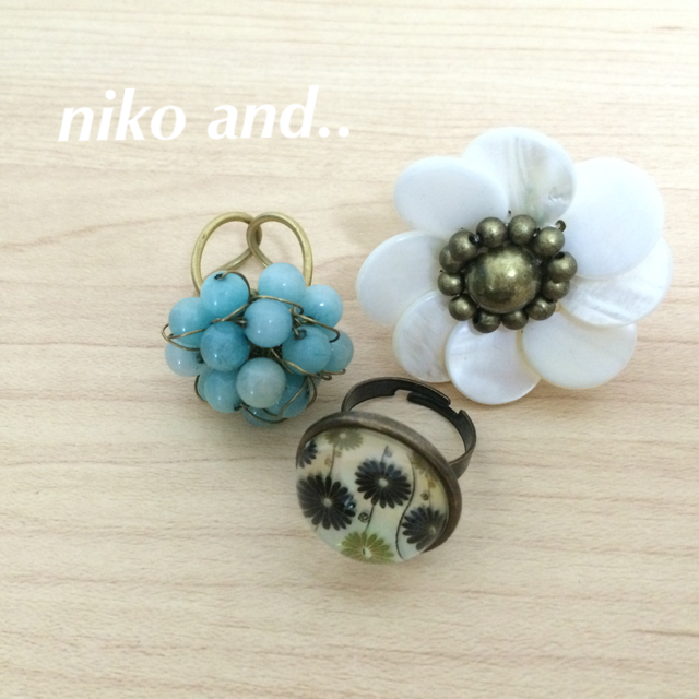 niko and...(ニコアンド)の指輪 | SET or ONE レディースのアクセサリー(リング(指輪))の商品写真