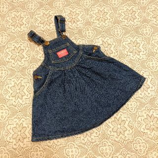 オシュコシュ(OshKosh)のVINTAGE OSHKOSH ジャンパースカート ピンクタグ 2T(ワンピース)