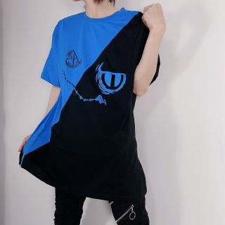 エムエスジーエム(MSGM)のNieR    ツートーンTシャツ(Tシャツ/カットソー(半袖/袖なし))