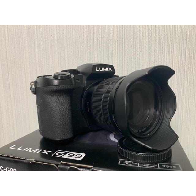 Panasonic(パナソニック)のLumix G99 レンズ2本セット おまけ付き スマホ/家電/カメラのカメラ(ミラーレス一眼)の商品写真