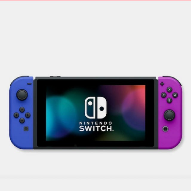 任天堂 Switch スイッチ 本体 ブルー ネオンパープル