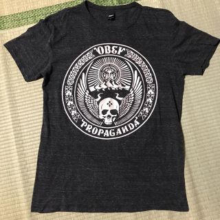 オベイ(OBEY)の送料込み！　アメリカ輸入　オベイ　プリントTシャツ L(Tシャツ/カットソー(半袖/袖なし))