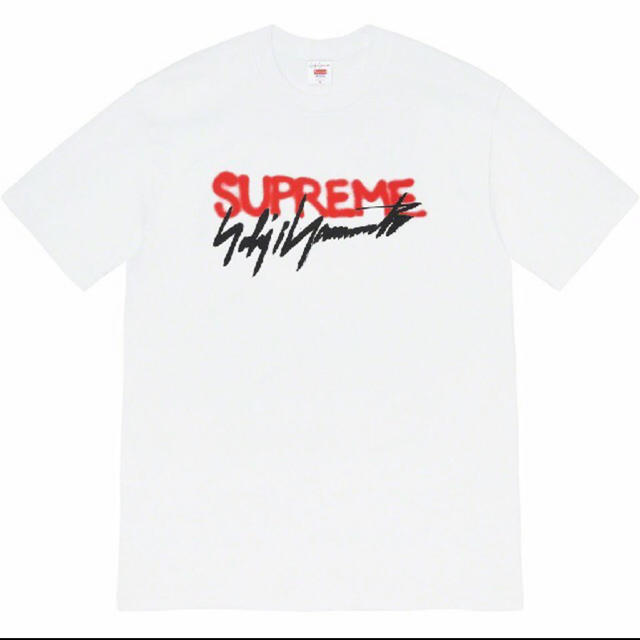 Supreme(シュプリーム)の20AW Supreme Yohji Yamamoto Logo Tee 白 M メンズのトップス(Tシャツ/カットソー(半袖/袖なし))の商品写真