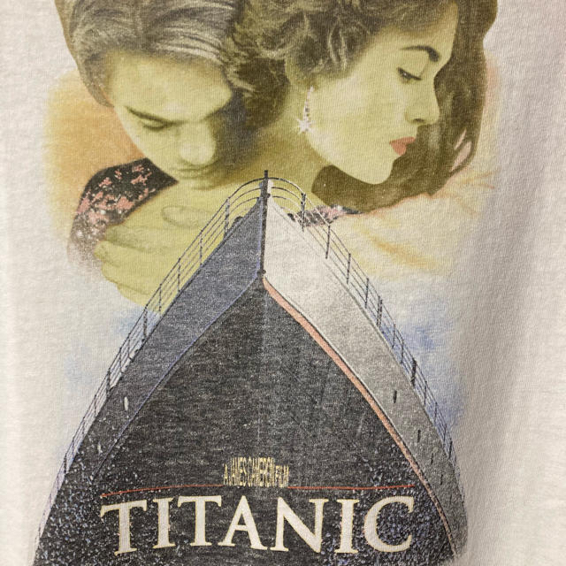 映画 タイタニック vintage  Tシャツトップス