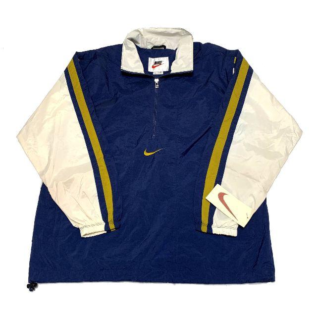 NIKE(ナイキ)の90s NIKE ナイキ 白タグ プルオーバー ナイロンジャケット M  メンズのジャケット/アウター(ナイロンジャケット)の商品写真