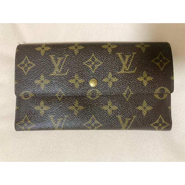 LOUIS VUITTON(ルイヴィトン)のルイヴィトン　三つ折り長財布　モノグラム レディースのファッション小物(財布)の商品写真