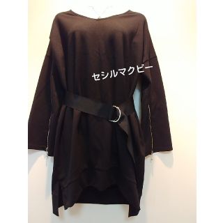 セシルマクビー(CECIL McBEE)のセシルマクビー☆トップス(ベルト付)(カットソー(長袖/七分))