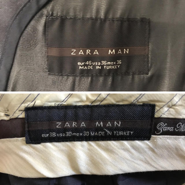 ZARA(ザラ)のZARA ザラ メンズ スーツ サイズ JK:46 PT:38 メンズのスーツ(セットアップ)の商品写真