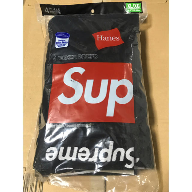 ☆XL3枚☆ Supreme Hanes ボクサーパンツ　シュプリーム