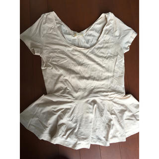 ローズバッド(ROSE BUD)のローズバット☆ペプラムトップス(Tシャツ(半袖/袖なし))