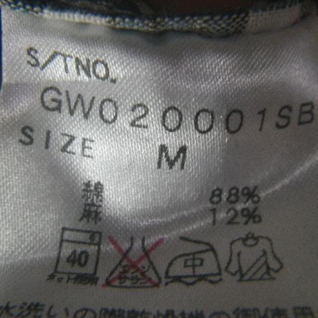 GLOBAL WORK(グローバルワーク)のo1439 GLOBAL WORK　涼しげ　リネン　混紡　長袖　チェック　シャツ メンズのトップス(シャツ)の商品写真