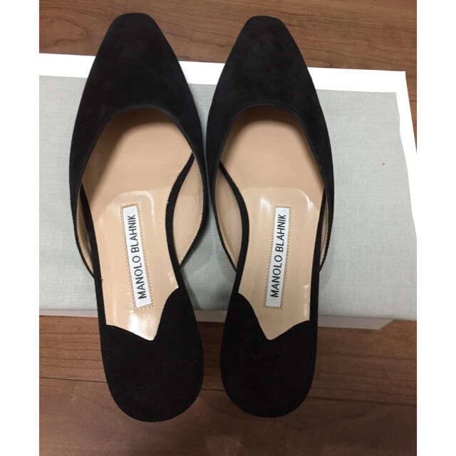 MANOLO BLAHNIK - 【新品未使用】MANOLO BLAHNIK TAZA スエード