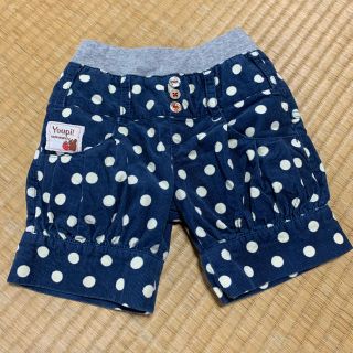 ユッピー(Youpi!)の☆美品 youpi! キムラタン コーデュロイ ショートパンツ 短パン かぼちゃ(パンツ/スパッツ)