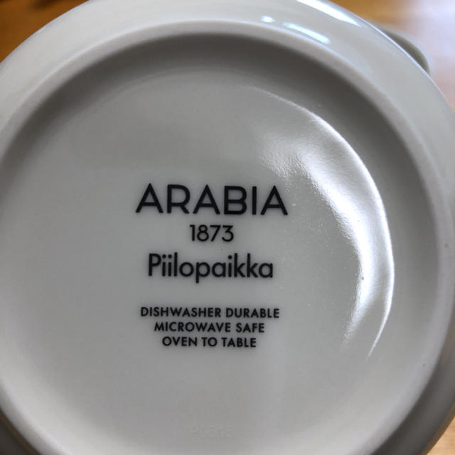 ARABIA(アラビア)の美品:ARABIA アラビア   廃番 ピーロパイッカ マグカップ ペア インテリア/住まい/日用品のキッチン/食器(食器)の商品写真