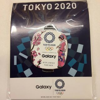 ギャラクシー(Galaxy)の【新品☆未開封】Galaxy ピンバッジ TOKYO 2020　オリンピック(ノベルティグッズ)