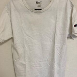 チャンピオン(Champion)の【大人気】チャンピオン 白無地T 古着 Mサイズ(Tシャツ/カットソー(半袖/袖なし))