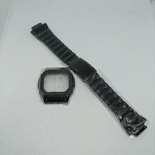 ジーショック(G-SHOCK)のG-SHOCK 5610型 ブラック メタルケースベゼルセット ステンレス(金属ベルト)