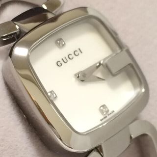 グッチ(Gucci)の3.新品同様 グッチ GUCCI 時計 3P ダイヤモンド 125.5(腕時計)