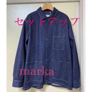 マーカ(marka)の13oz Organic Cotton Denim セットアップ(カバーオール)