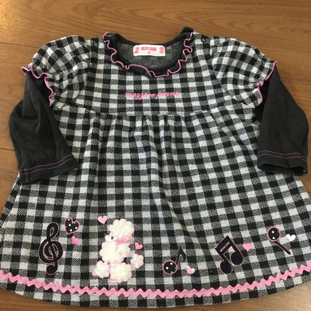 mezzo piano(メゾピアノ)のメゾピアノ ワンピース キッズ/ベビー/マタニティのベビー服(~85cm)(ワンピース)の商品写真