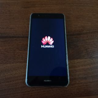 アンドロイド(ANDROID)のHUAWEI P10lite simフリー ミッドナイトブラック 初期化済み(スマートフォン本体)