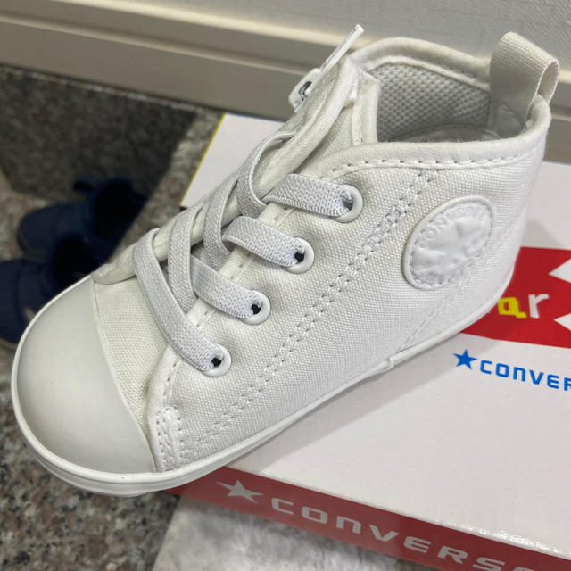 CONVERSE(コンバース)の新品　未使用　converse Firststar  キッズ/ベビー/マタニティのベビー靴/シューズ(~14cm)(スニーカー)の商品写真