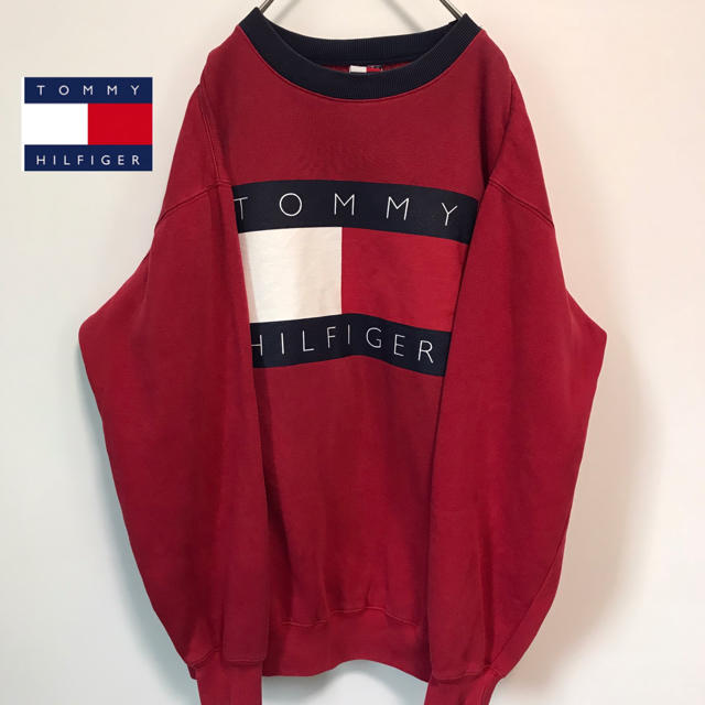 TOMMY HILFIGER(トミーヒルフィガー)の<美品>TOMMY HILFIGER トレーナー　スウェット メンズのトップス(スウェット)の商品写真