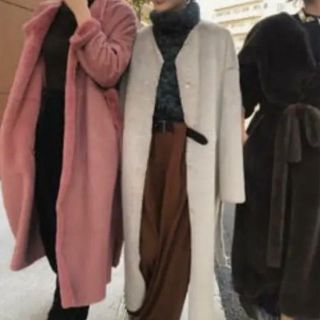 Ameri VINTAGE - アメリヴィンテージ 2WAYエコファーロング Ameri VINTAGE - アメリヴィンテージ 2WAYエコファーロング
