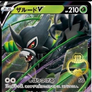 ポケモン(ポケモン)のポケモンカード【ザルードV】ガリガリ君(シングルカード)