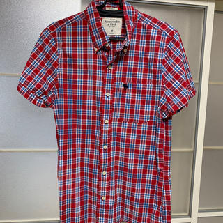 アバクロンビーアンドフィッチ(Abercrombie&Fitch)のアバクロ⭐︎メンズ　半袖チェックシャツ(Tシャツ/カットソー(半袖/袖なし))