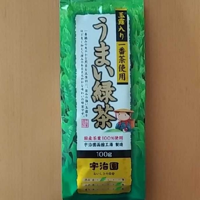 緑茶玉露入り煎茶100㌘ 食品/飲料/酒の飲料(茶)の商品写真