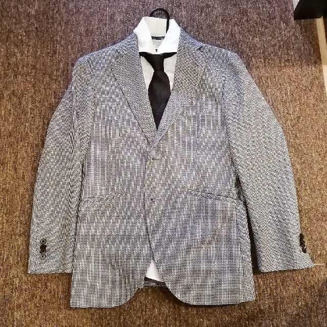 THE SUIT COMPANY(スーツカンパニー)のスーツカンパニー ハウンドトゥース柄ジャケット 165-6 メンズのスーツ(スーツジャケット)の商品写真